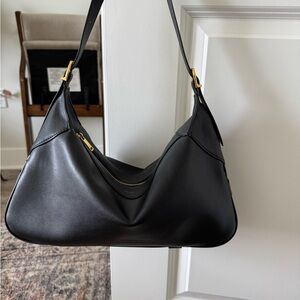 Slouchy inspired Leather Shoulder Bag
